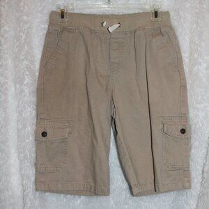 Cat & Jack shorts boys size large husky 12/14 drawstring elastic waist